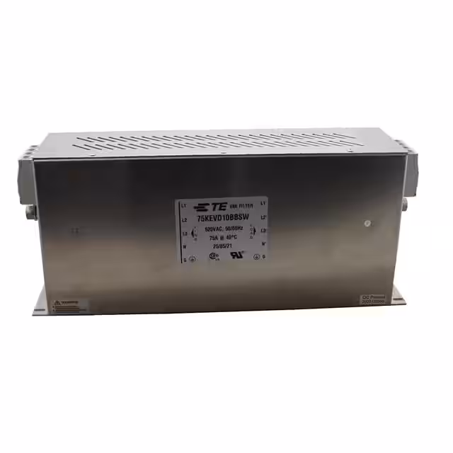 75KEVD10BBSW TE Connectivity Corcom Filters  Netzfiltermodule